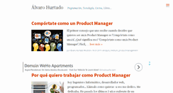 Desktop Screenshot of alvarohurtado.es